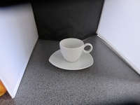Thomas Vario Pure Koffie kop en schotel  driehoekig