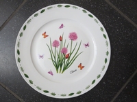 Dinerbord Chive Butterfly Meadows