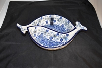 Bowl Fish shaped Harmony Bunzlau Castle