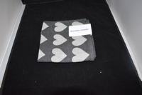 Theedoek Harten Bunzlau Castle Zwart Valentijn