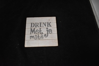 Drink met je mate Onderzetter