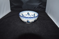 Rice Bowl Blue Bird Bunzlau Castle