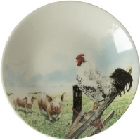 Petit Four bordje Kip - Varken Wiebe van der Zee