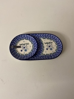 Serveerschotel voor Cappuccino kop Spring Hill Bunzlau Castle