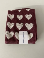 Keukendoek Harten Boredau Rood Bunzlau Castle