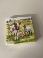 Servetten Boerderij dieren Ambiente