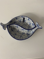 Bowl Fish shaped Firefly Bunzlau Castle