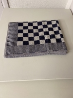 Keukendoek Blauw geblokt DDDD