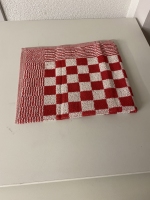 Keukendoek Rood geblokt DDDD