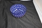 Rice Bowl Bunzlau Castle Blauw met witte sterren 0359A