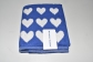 Keukendoek Harten Bunzlau Castle Royal Blue Valentijn