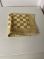 Keukendoek Geel gerblokt DDDD