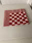 Keukendoek Rood geblokt DDDD